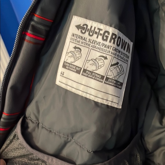 Columbia Gray and Red Plaid Jacket - Picture 2 of 4